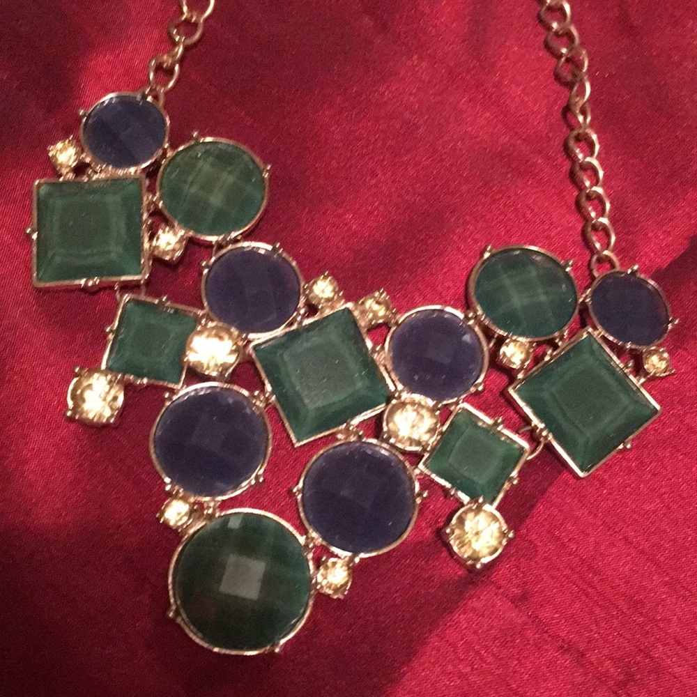 Style & Co Women’s Necklace Greens Gold 20” Ext